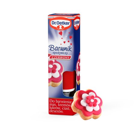 Dr. Oetker Barwnik spożywczy czerwony 10 g (3)