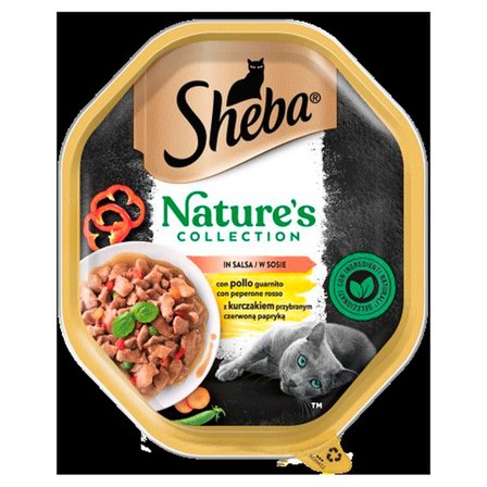 Sheba Nature's Collection Mokra karma dla kotów z kurczakiem 85 g (1)