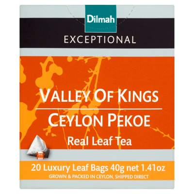 Dilmah Exceptional Czarna cejlońska herbata Pekoe 40 g (20 torebek) (1)