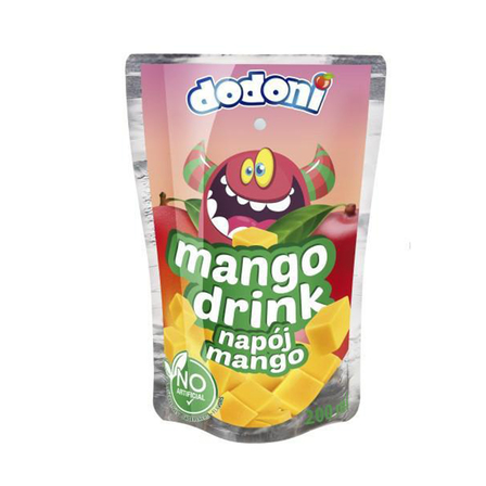 Dodoni  napój niegazowany mango 200 ml (1)