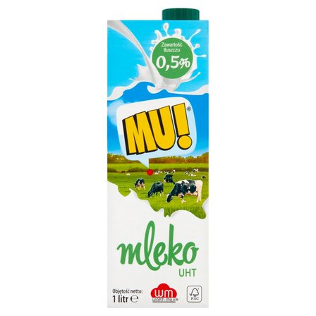 Mu! Mleko UHT 0,5% 1 l (1)