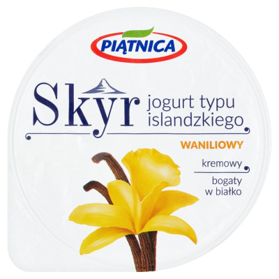 Piątnica Skyr Jogurt typu islandzkiego waniliowy 150 g (1)