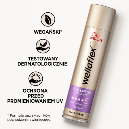 Wella Wellaflex Fullness for Thin Hair Spray do włosów 250 ml (5)