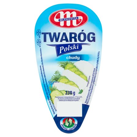 Mlekovita Twaróg Polski chudy 230 g (1)
