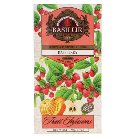 Basilur tea raspbery susz owocowy w saszetkach 50g (1)