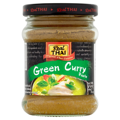 Real Thai Zielona tajska pasta curry 227 g (1)