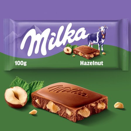 Milka Czekolada mleczna z kawałkami orzechów 100 g (5)