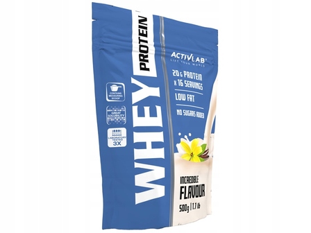 Activlab odżywka białkowa koncentrat Whey Protein 500 g wanilia (1)