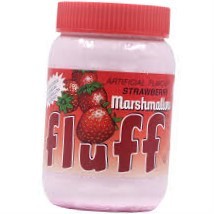 Marshmallow krem Fluff Truskawkowy213gr (1)