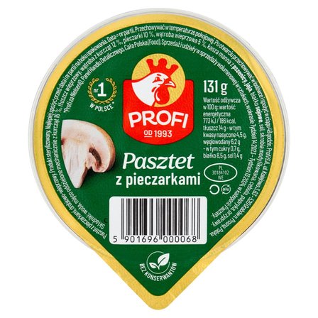 Profi Pasztet z pieczarkami 131 g (1)