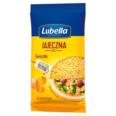 Lubella Jajeczna Makaron gwiazdki 250 g (1)