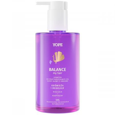 YOPE Balance Szampon do przetłuszczającej się skóry głowy 300ml (1)