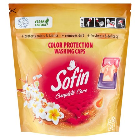 Sofin Complete Care Color Protection Kapsułki do prania 576 g (24 prania) (1)