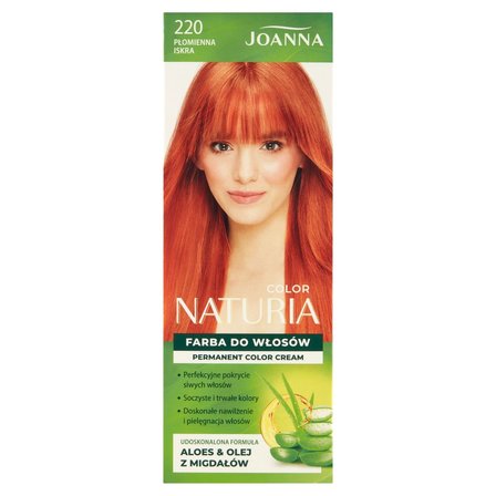 Joanna Naturia Color Farba do włosów płomienna iskra 220 (1)