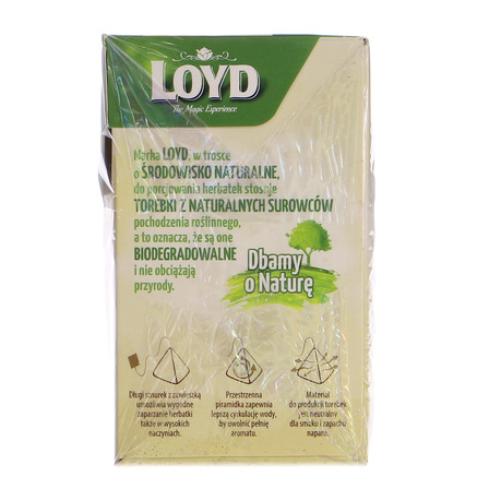 Loyd Herbatka ziołowa mięta z imbirem 40 g (20 x 2 g) (3)