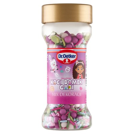 Dr. Oetker Mix dekoracji koci domek Gabi 50 g (1)