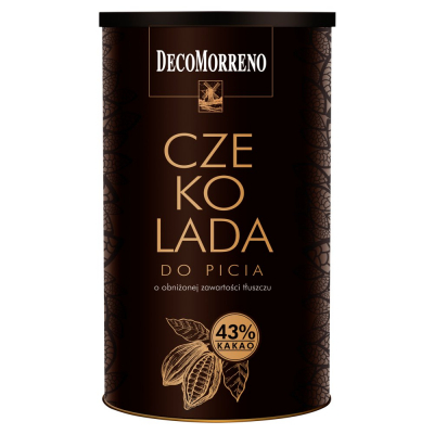 DecoMorreno Czekolada do picia o obniżonej zawartości tłuszczu 200 g (1)