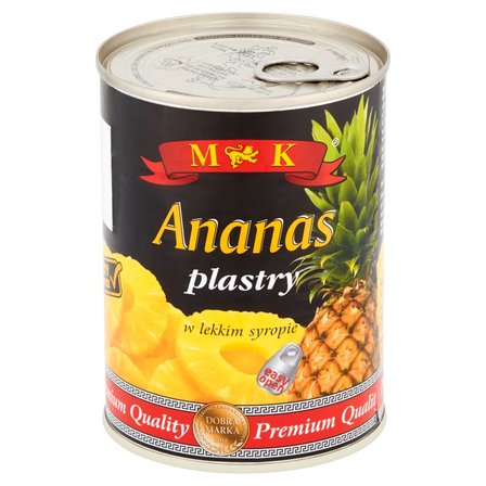 MK Ananas plastry w lekkim syropie 565 g (2)