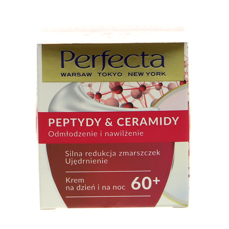 PERFECTA PEPTYDY I CERAMIDY KREM NA DZIEŃ I NA NOC 60+ 50ML (1)