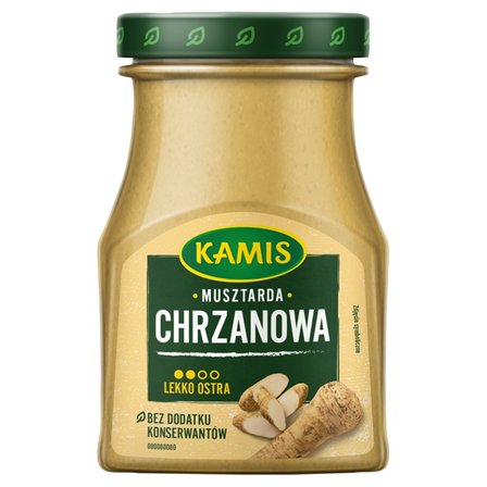 Kamis Musztarda chrzanowa 185 g (1)