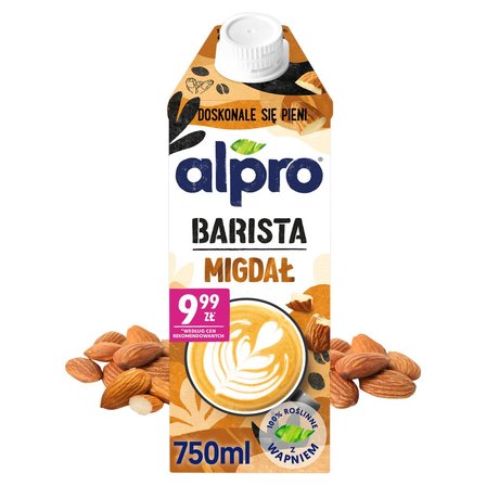 Alpro Barista Napój migdałowy 750 ml (2)