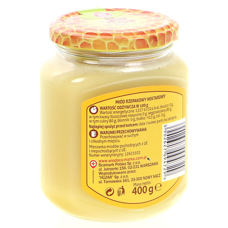 WM miód rzepakowy nektarowy 400g (5)