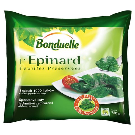 Bonduelle Szpinak 1000 listków 750 g (1)