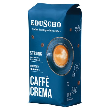 Eduscho Caffè Crema Strong Kawa palona ziarnista 1000 g (2)