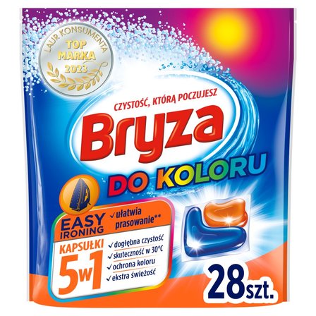 Bryza Easy Ironing 5w1 Kapsułki do prania do koloru 560 g (28 prań) (2)