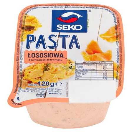 Seko Pasta łososiowa 120 g (2)