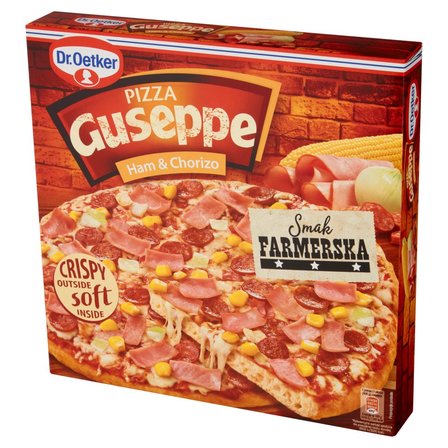 Dr. Oetker Guseppe Pizza z szynką i salami chorizo 400 g (2)