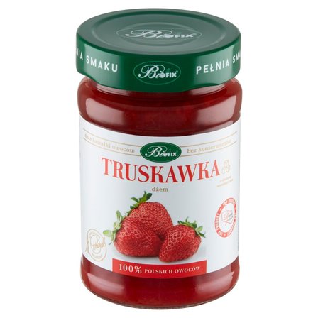 Bifix Dżem truskawka o obniżonej zawartości cukru 290 g (2)