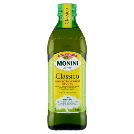 Monini Classico Oliwa z oliwek najwyższej jakości z pierwszego tłoczenia 500 ml (1)
