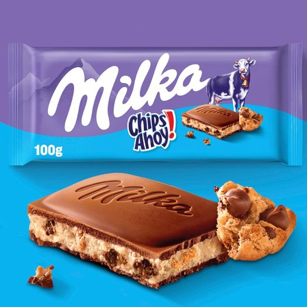 Milka Czekolada mleczna z nadzieniem mlecznym pokruszone kawałki herbatników z czekoladą 100 g (5)