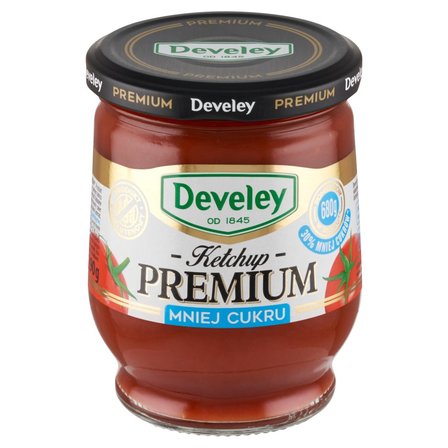 Develey Premium Ketchup mniej cukru 290 g (2)