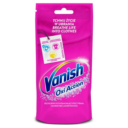 Vanish Oxi Action Odplamiacz do tkanin w płynie 100 ml (1)