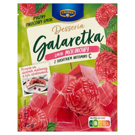 Krüger Desseria Galaretka smak malinowy 75 g (1)