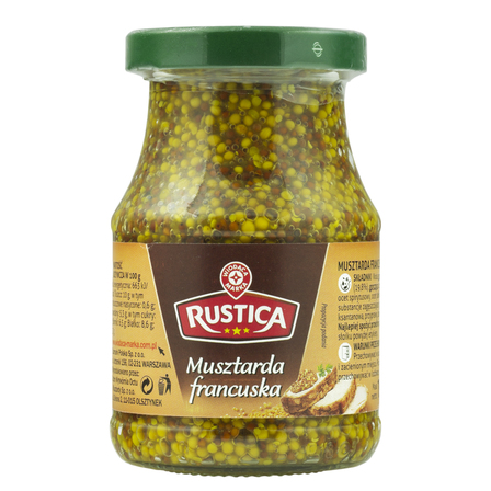 Wiodąca marka musztarda francuska 190g (1)