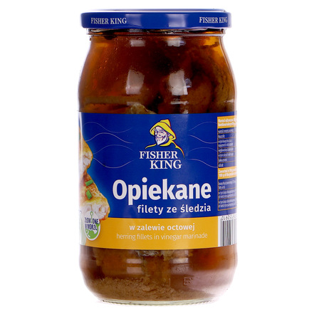 FISHER KING  opiekane filety śledziowe 800 g (1)