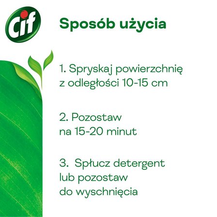 Cif Perfect Finish Specjalistyczny spray pleśń i czarne osady 435 ml (10)