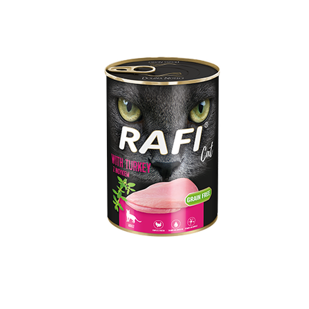 Rafi Cat Adult mokra karma dla kota  z indykiem 400 g (1)