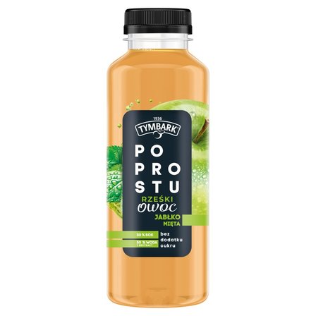 Tymbark Po prostu Napój jabłko mięta 400 ml (1)