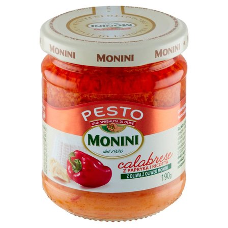 Monini Sos pesto Calabrese z papryką i ricottą 190 g (2)