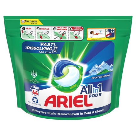 Ariel All-in-1 PODS Kapsułki z płynem do prania, 44prań (1)