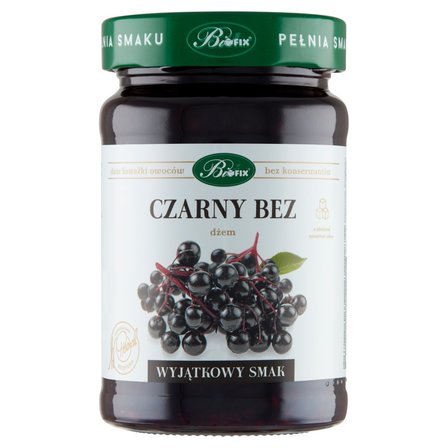 Bifix Dżem czarny bez o obniżonej zawartości cukru 290 g (1)