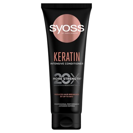 Syoss Keratin Intensywna odżywka do włosów słabych i łamliwych 250 ml (1)