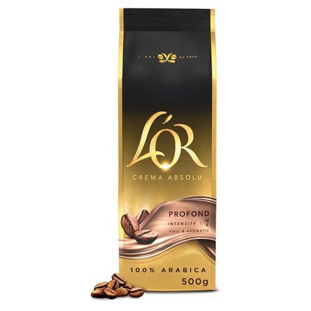 L'OR Crema Absolu Profond Kawa ziarnista palona 500 g (3)