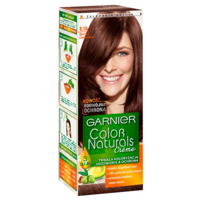 Garnier Color Naturals Créme Farba do włosów 5.15 Gorzka czekolada (1)