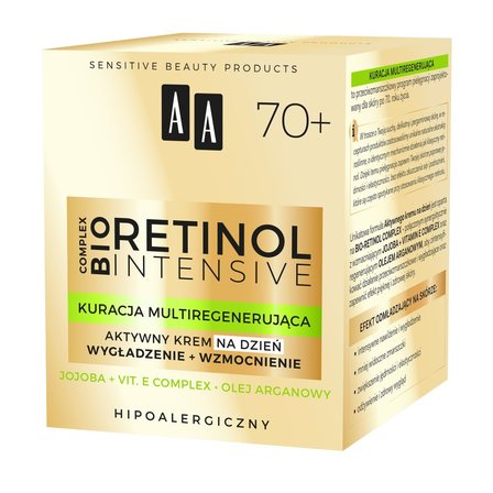 AA Retinol Intensive 70+ aktywny krem na dzień wzmocnienie+ujędrnienie 50 ml (5)