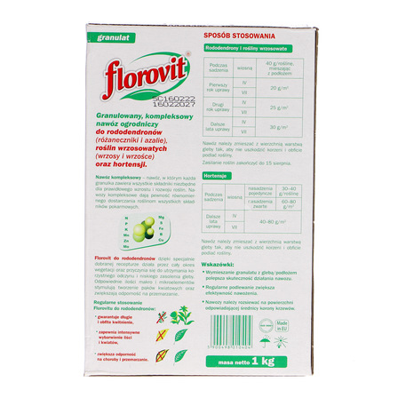 FLOROVIT NAWÓZ GRANULOWANY DO KWIATÓW OGRODOWYCH 1KG (6)